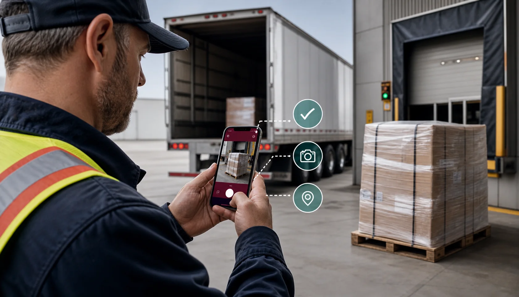 A driver workflow for delivery evidence